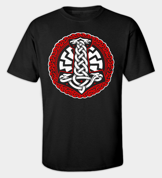 T-shirt Roue Solaire Nordique