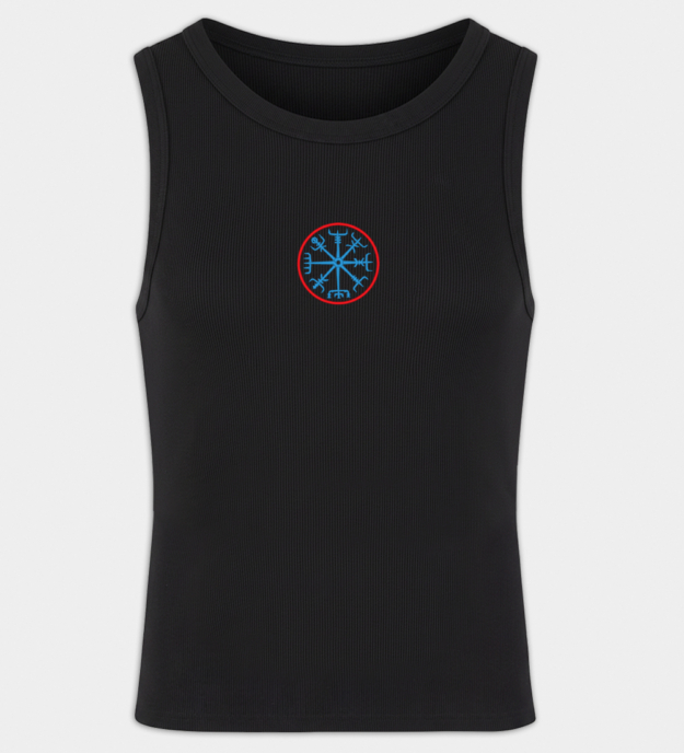 Débardeur pour homme brodé Vegvísir