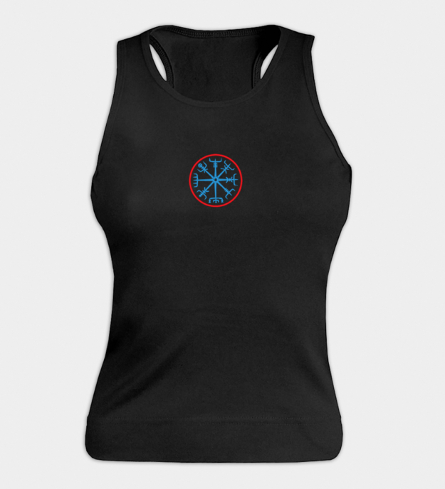 Débardeur pour femme brodé Vegvísir