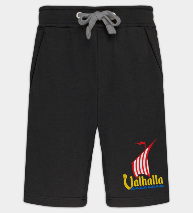 Short Bermuda Brodé Drakkar du Valhalla
